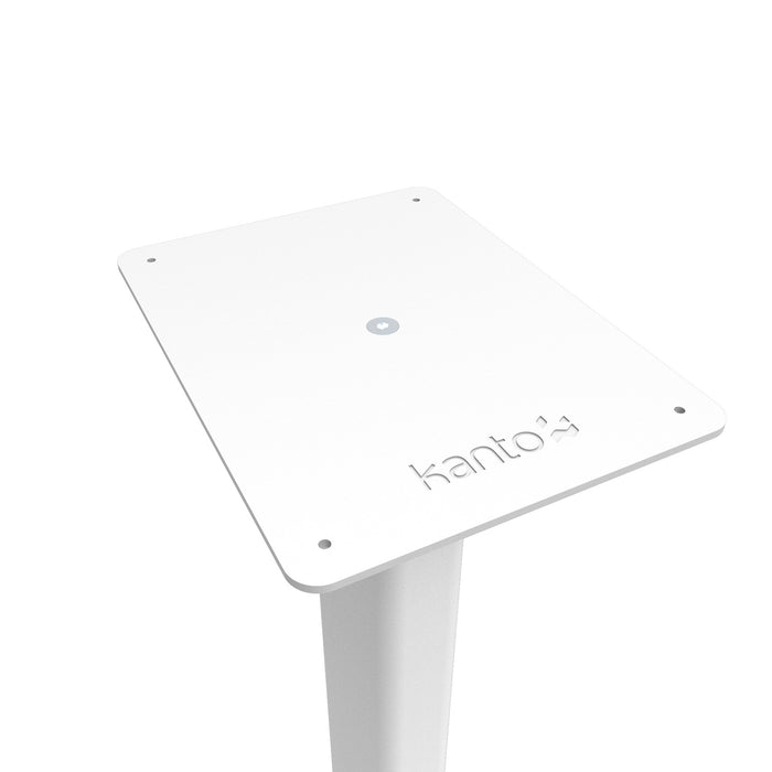 Kanto ST34 Speaker Stands Pair 34 Inch with MDF Base White White