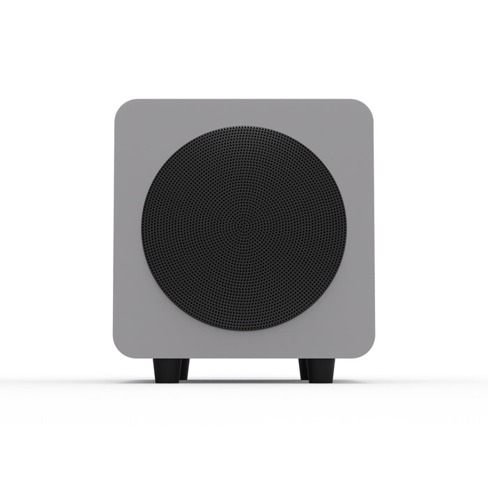Kanto SUB6 200W 6 Inch Vinyl Subwoofer - Matte Grey Grey