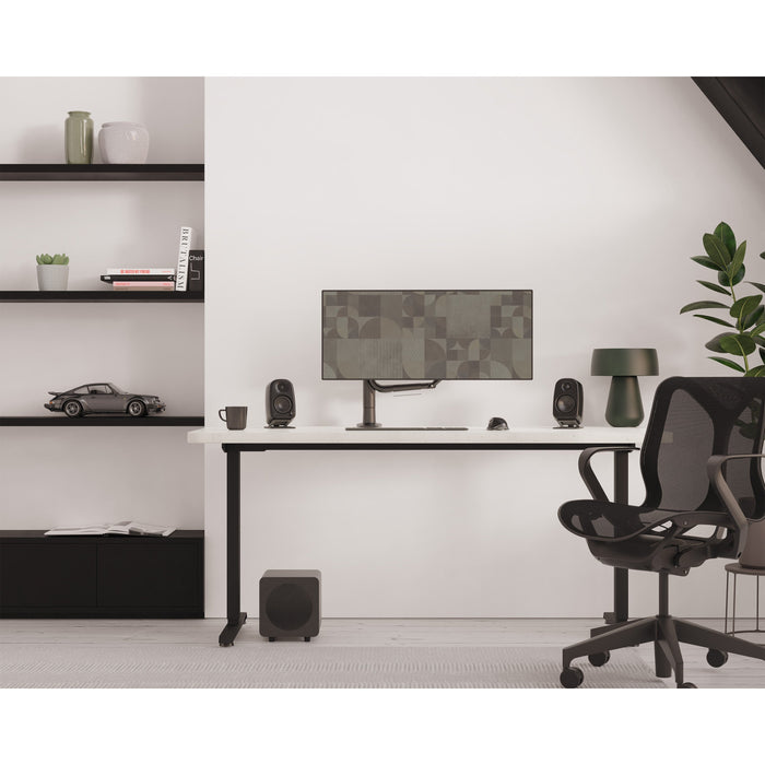 Kanto UKI 100W Bluetooth Desktop Speakers Pair Black Black