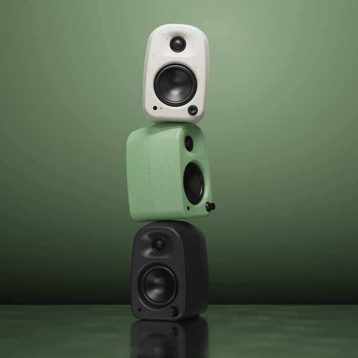 Kanto UKI 100W Bluetooth Desktop Speakers Pair Black Black