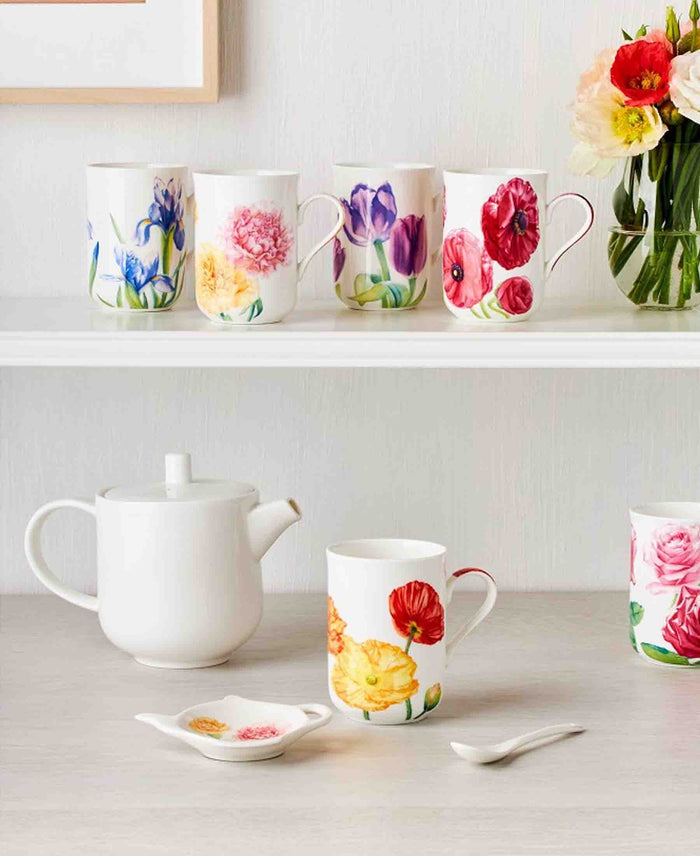 Katherine Castle Floriade Mug 350ML Tulips Gift Boxed