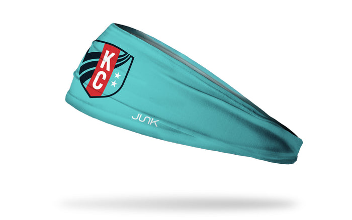 KC Current: Logo Blue Big Bang Lite Headband - View 1