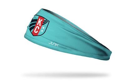 KC Current: Logo Blue Big Bang Lite Headband - View 1