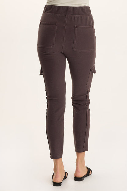 XCVI Keelie Twill Knit Elevated Pocket Legging