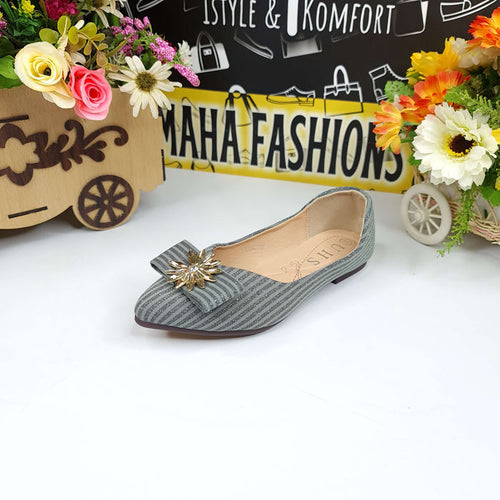 Kids Grey Buckle Pumps - Maha fashions -  Kids Pumps