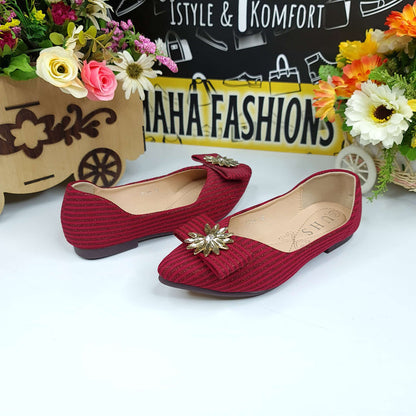 Kids Red Buckle Pumps - Maha fashions -  Kids Pumps
