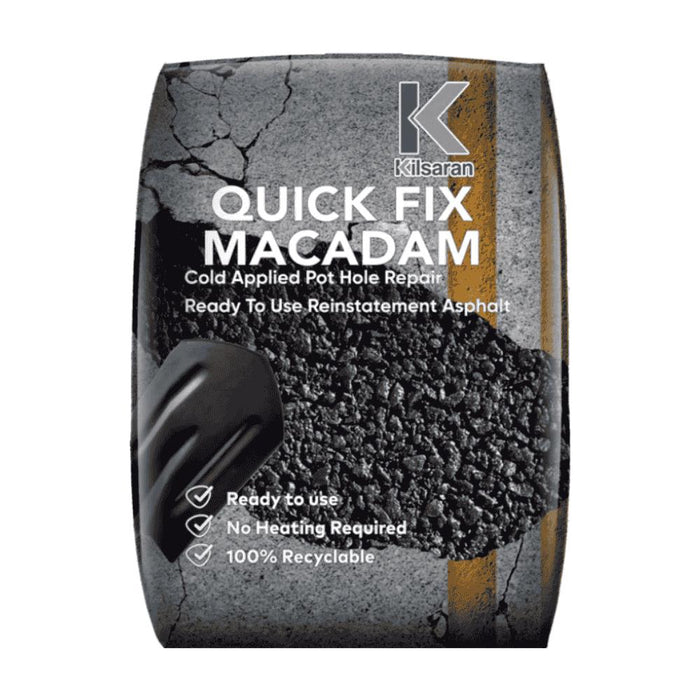 Kilsaran Quick Fix Macadam - Cold Applied Pot Hole Repair 25kg Bag