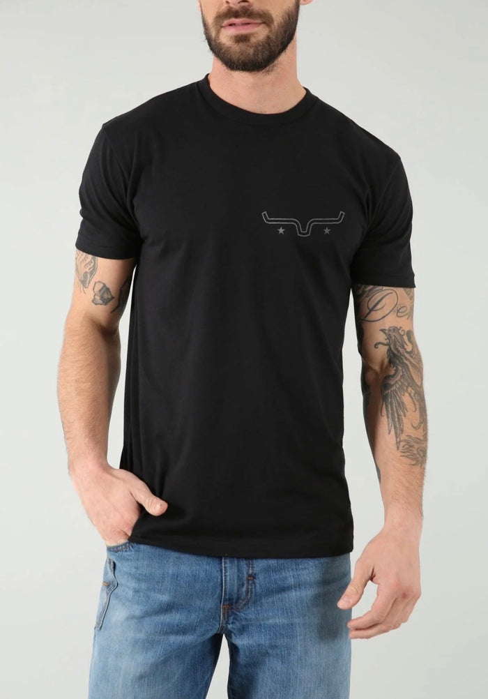 Kimes Ranch American Bullseye T Shirt Black