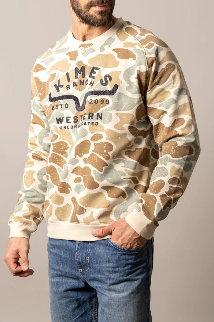 Kimes Ranch Camo Sweatshirt