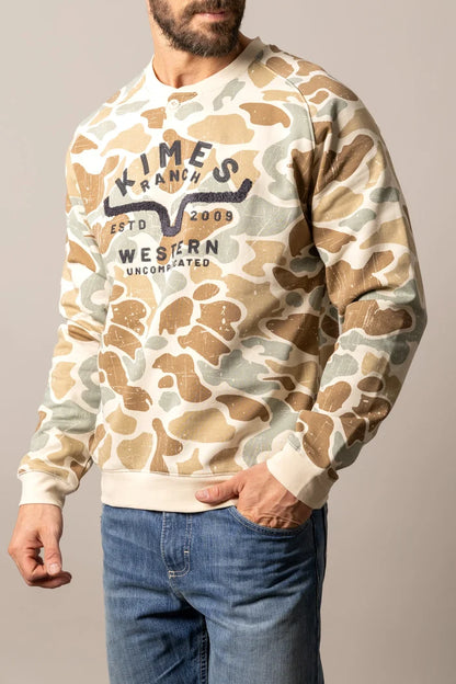 Kimes Ranch Camo Sweatshirt