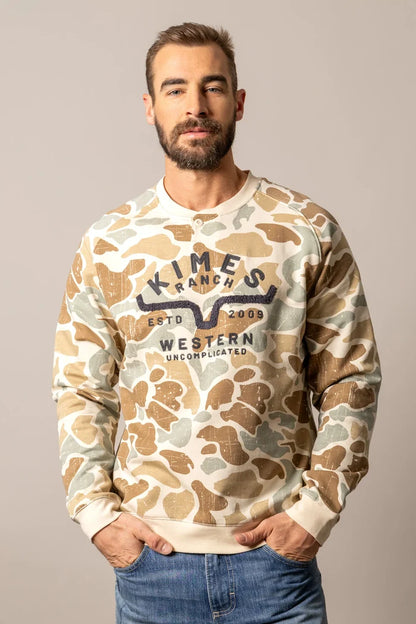 Kimes Ranch Camo Sweatshirt