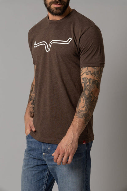 Kimes Ranch Logo T Shirt Brown