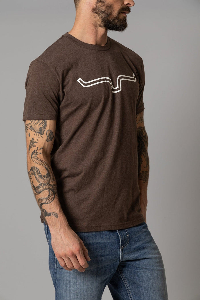Kimes Ranch Logo T Shirt Brown