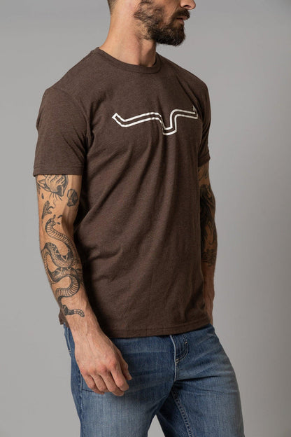 Kimes Ranch Logo T Shirt Brown
