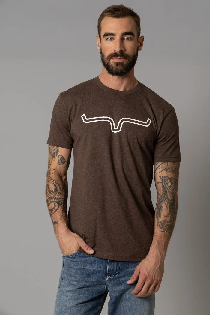 Kimes Ranch Logo T Shirt Brown