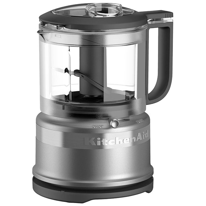 KitchenAid 3.5 Cup Mini Food Processor (Contour Silver) - KFC3516CU