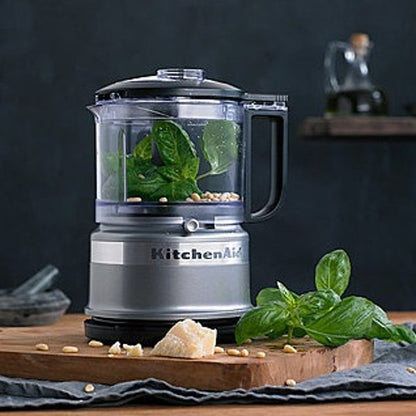 KitchenAid 3.5 Cup Mini Food Processor (Contour Silver) - KFC3516CU