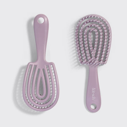 Kitsch Violet Soft Detangling Flexi Brush - Mini