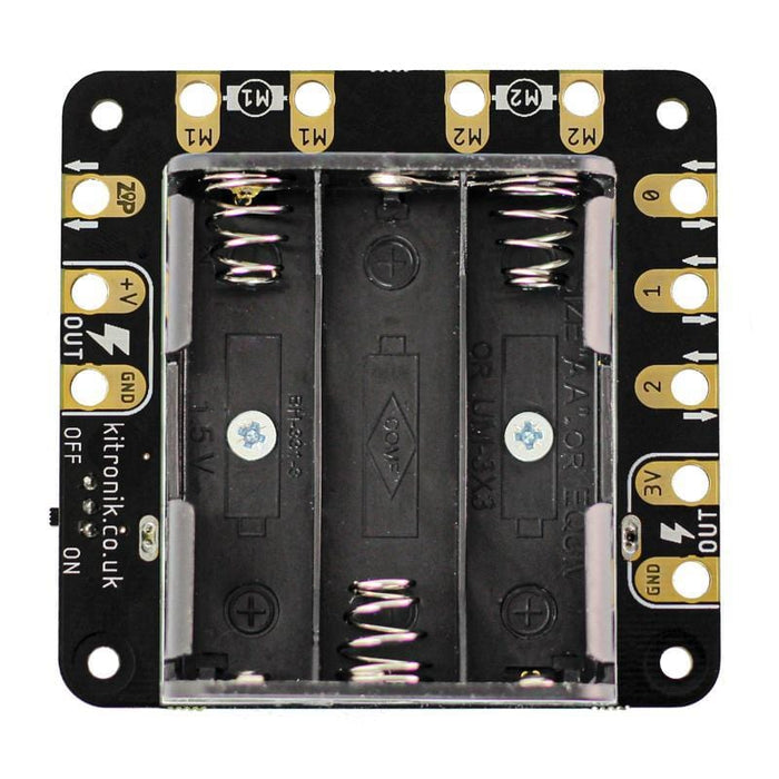 Klip Motor Driver for BBC micro:bit by Kitronik - The Pi Hut