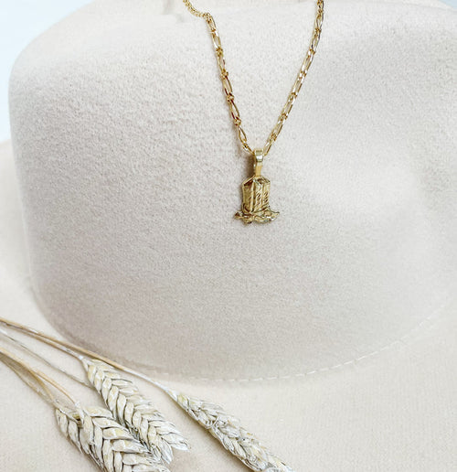 Knockin' Boots Necklace