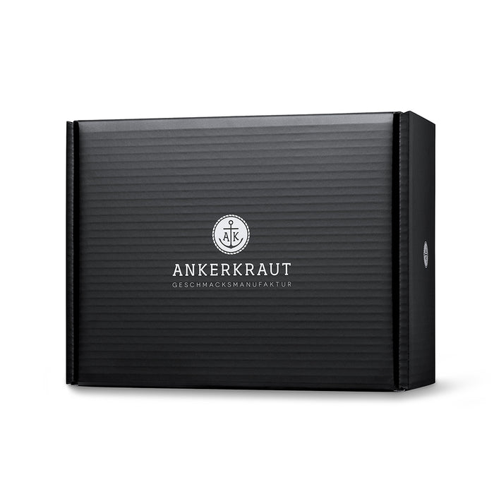 schwarze Verpackungsbox