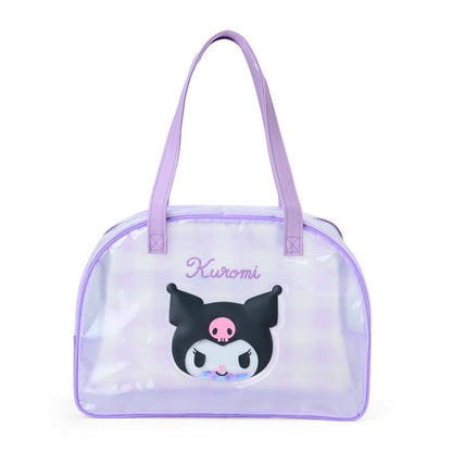 Kuromi Clear Handbag (Gingham) Bags Japan Original