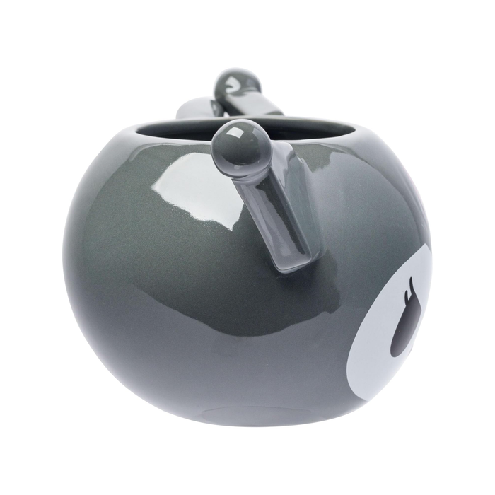 Kuromi Face Sculpted Mug (Gray) Home Goods Silver Buffalo