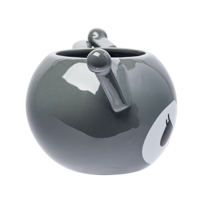 Kuromi Face Sculpted Mug (Gray) Home Goods Silver Buffalo