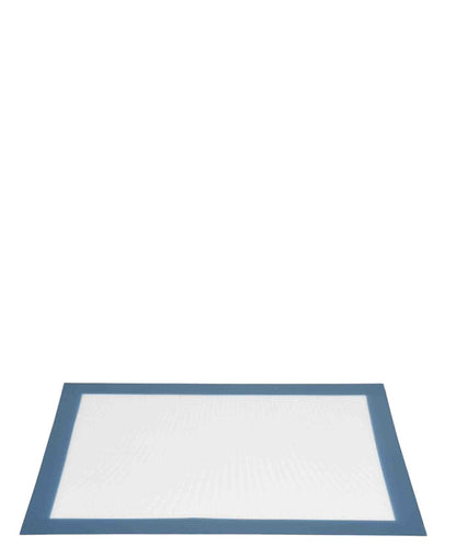 La Cucina 40cm Silicone Baking Mat - White & Blue