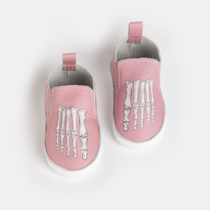 Lady Bones Slip On Baby Shoe Slip On Soft Sole