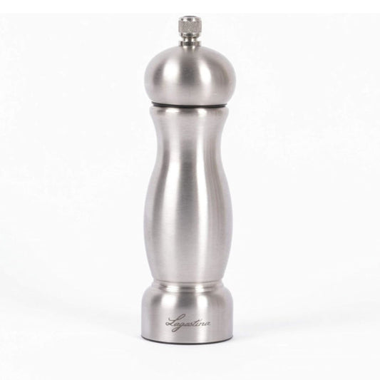 LAGOSTINA L411300107SS 7" Stainless Steel Pepper Mill