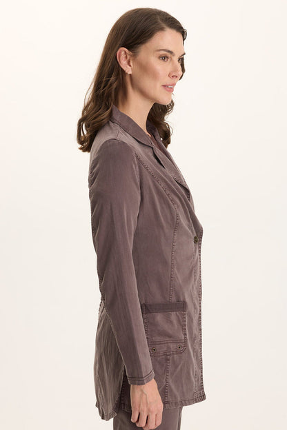 XCVI Lainey Longline Tencel Blazer