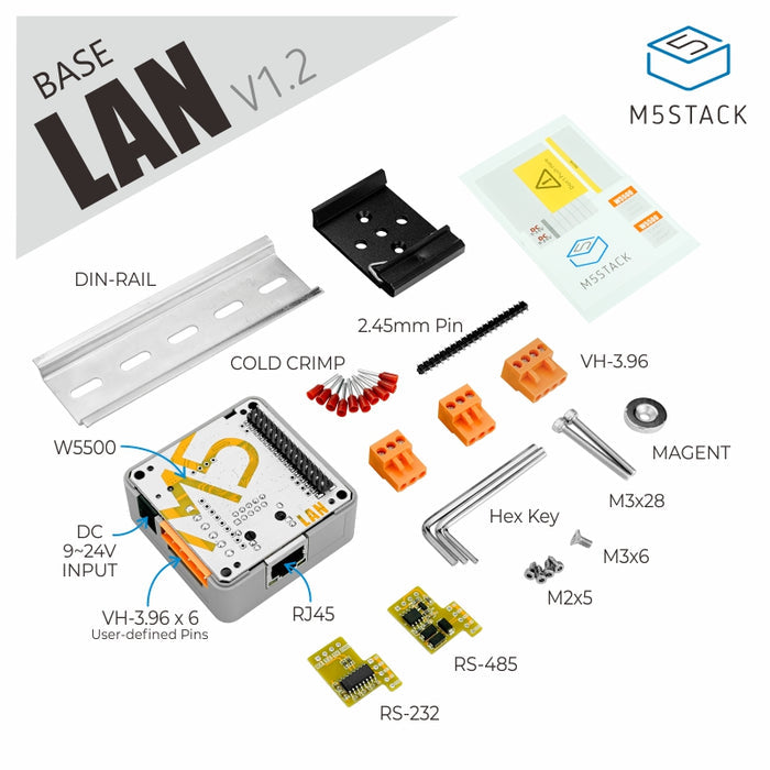 LAN Module with W5500 V12 - m5stack-store