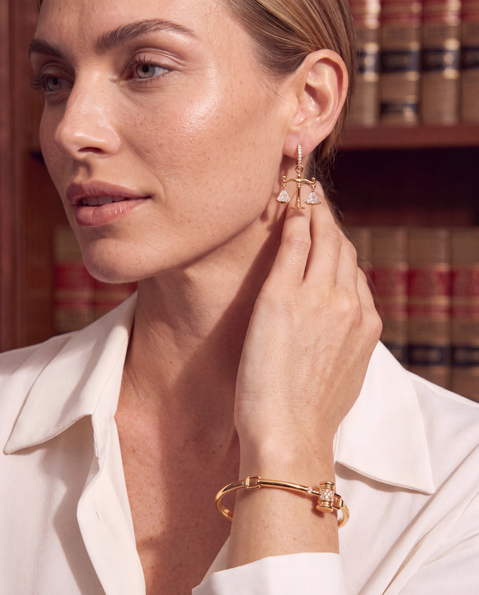 Law Gavel Tension Bangle