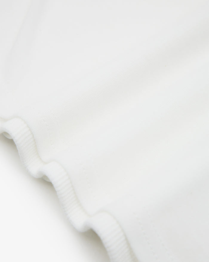 Layered Racer Tank - White