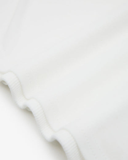 Layered Racer Tank - White