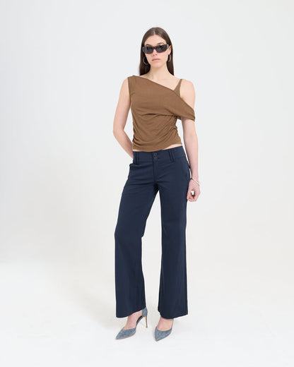 LAYERED TANK - CARAMEL