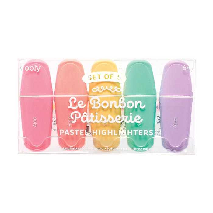 OOLY Le Bonbon Patisserie Pastel Highlighters in packaging