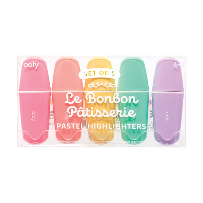 OOLY Le Bonbon Patisserie Pastel Highlighters in packaging