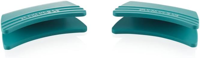 Le Creuset Side Handle Grip Caribbean Blue 2 Pieces