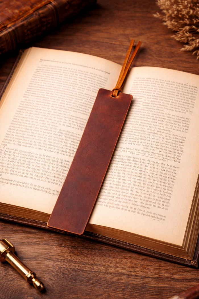 Leather Bookmark