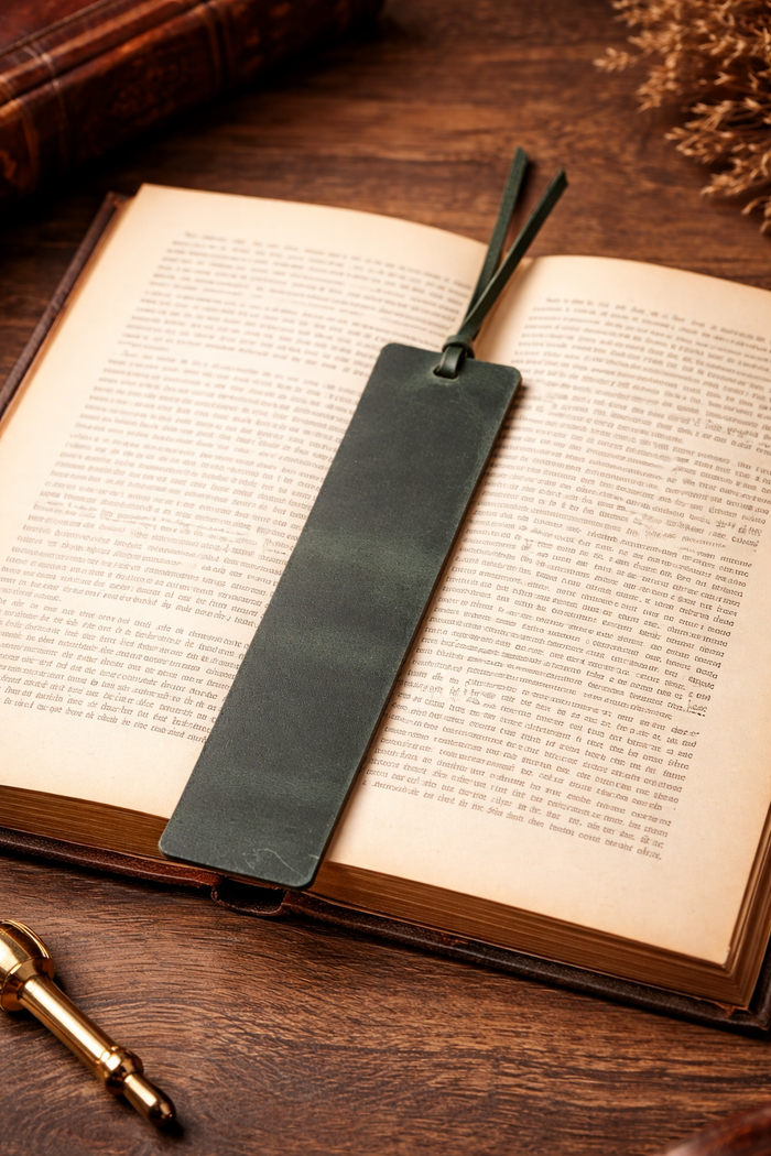 Leather Bookmark