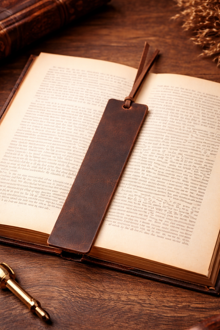 Leather Bookmark
