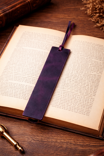 Leather Bookmark