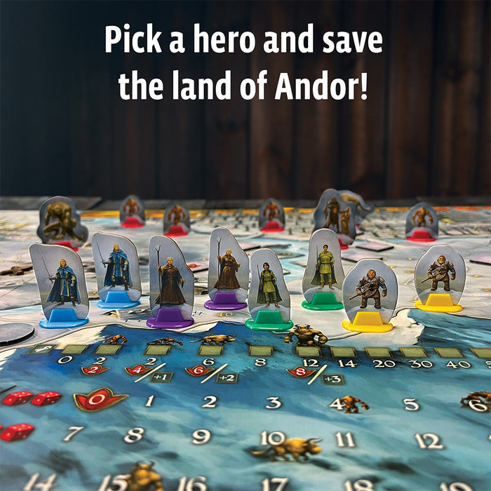 Legends of Andor: Eternal Frost Games Thames & Kosmos