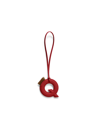 Designer Letter Charm Q