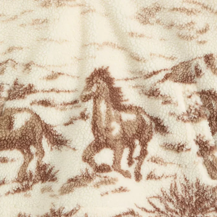Levi Wild Horses Sherpa Pullover