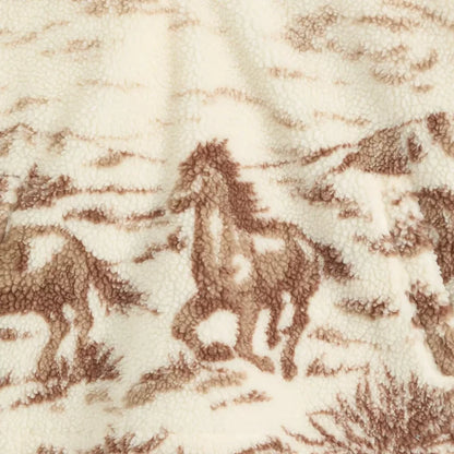 Levi Wild Horses Sherpa Pullover