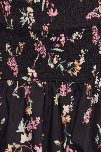 Petal and Pup USA DRESSES Lewis Mini Dress - Black Floral (Hold for Rack)