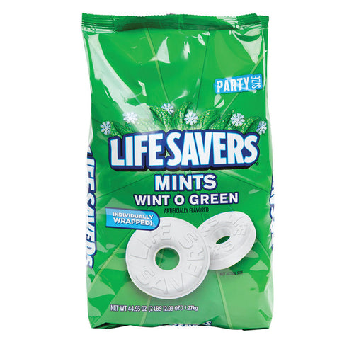 Lifesavers Mints Wintogreen 50oz Bag - 6ct
